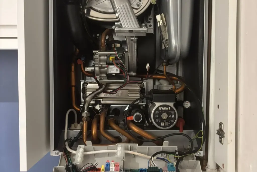 a machine with wires and wires